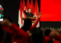 puan maharani // acara pdip bali