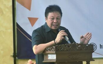 Ketua Umum (Ketum) ADEKSI, Dance Ishak Palit di Salatiga, Rabu, 2 Juli 2025. (Bowo Pribadi/beritajateng.tv)