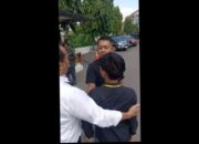 V, saksi kunci kasus penembakan Gamma di Pengadilan Negeri Semarang, Jawa Tengah. (Adher/beritajateng.tv)
