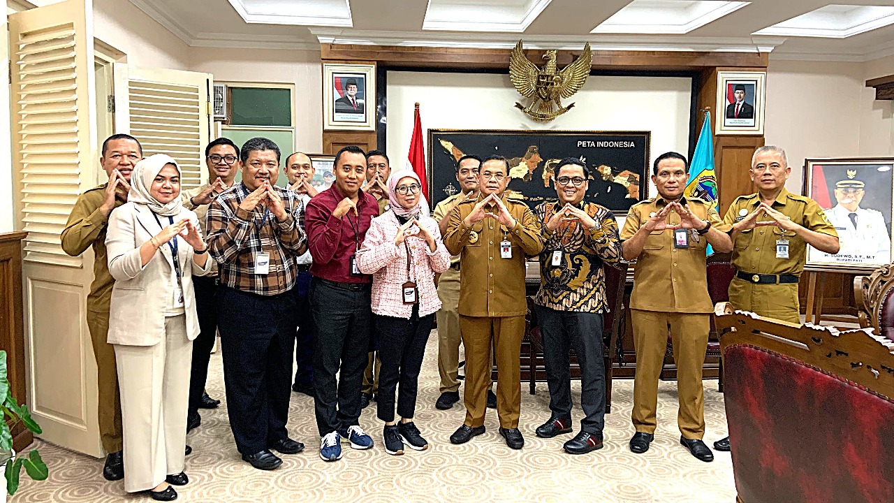 Sinergitas antara Bank Jateng dan Pemerintah Kabupaten Pati dalam rangka memberikan akses yang lebih mudah dan terjangkau bagi ASN yang ingin memiliki rumah. (Bank Jateng)