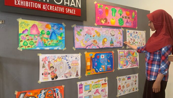 Hari Anak Nasional, Anak Rentan Tampilkan Karya Menyentuh di Pameran Rumpin Bangjo Semarang