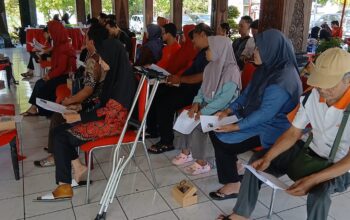 penyandang disabilitas di pendopo semarang