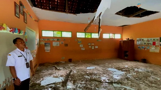 sekolah dikosongkan