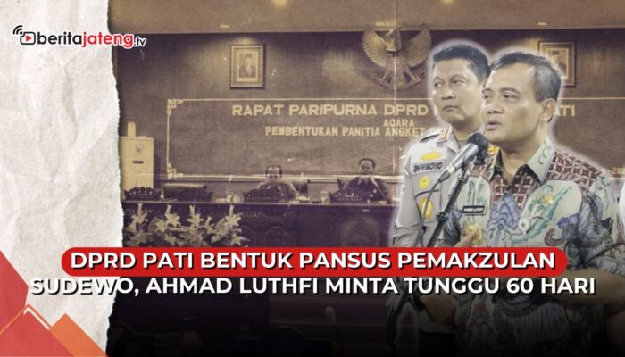 Video DPRD Bentuk Pansus Pemakzulan Bupati Pati, Luthfi Tunggu 60 Hari