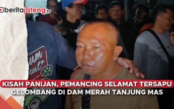 Video Cerita Panijan, Pemancing Selamat Tersapu Ombak di Dam Merah Semarang