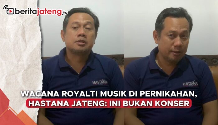 Video Wacana Royalti Musik di Pernikahan, Hastana Jateng: Ini Bukan Konser