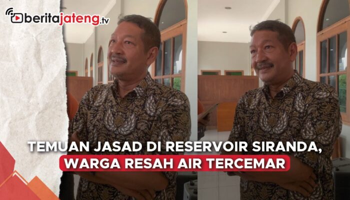 Video Penemuan Mayat Mengambang di Reservoir Siranda, Warga Resah Air PDAM Tercemar