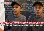 Furry Setya lulus sarjana