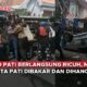 Video Demo Pati Ricuh, Massa Bakar Mobil dan Lempari Polisi