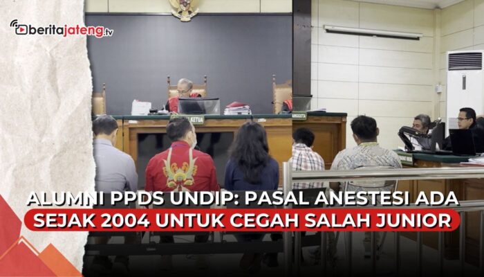 Video Sidang Kasus PPDS Undip, Alumni Beri Kesaksian Ringankan Terdakwa