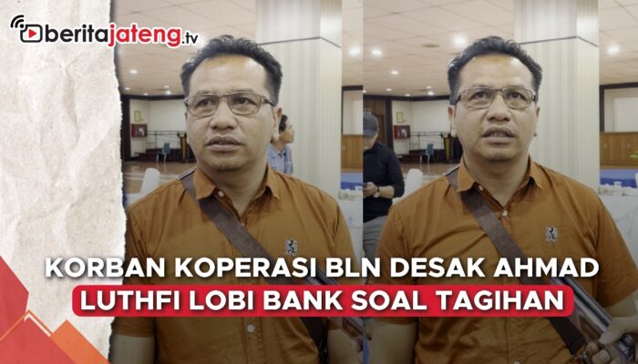Video Korban Koperasi BLN Salatiga Desak Ahmad Luthfi Lobi Bank Soal Tagihan