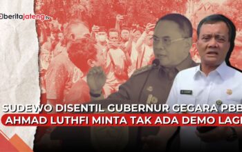 Ahmad Luthfi sentil Bupati Pati Sudewo