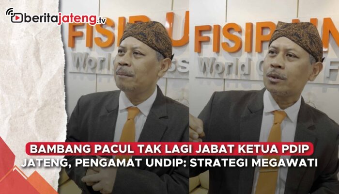 Video Bambang Pacul Tak Lagi Jabat Ketua DPD PDIP Jateng, Pengamat: Strategi Megawati