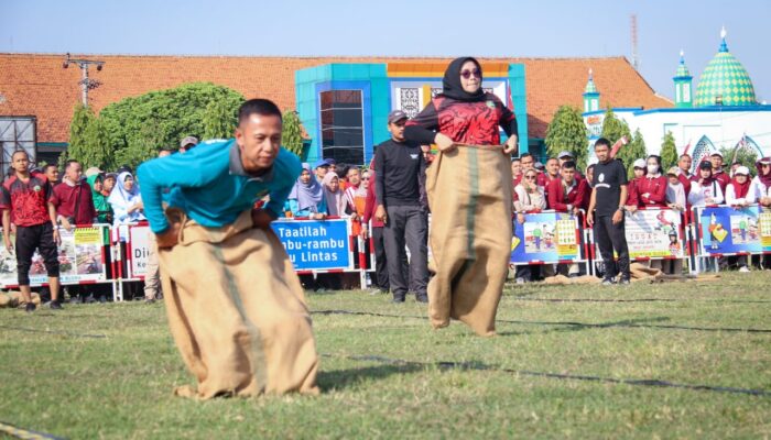 Semarak HUT ke-80 RI di Blora, Lomba Antar OPD dan Lintas Sektoral Penuhi Lapangan Kridosono