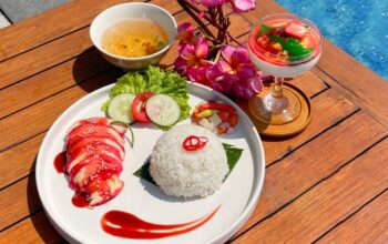Chicken Charsiu Landscape, salah satu menu Hotel Horison Ultima Semarang. (Hotel Horison Ultima Semarang)