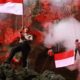 Peringati HUT ke-80 Kemerdekaan RI, Polres Blora Kibarkan Bendera Merah Putih di Goa Terawang