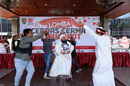 Keseruan Cerdas Cermat Wartawan Balaikota, Ada 'Imam Bonjol' dan 'Pattimura'