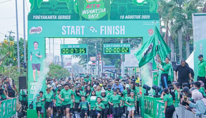 4.200 Pelari Meriahkan Road to MILO ACTIV Indonesia Race 2025 di Yogyakarta