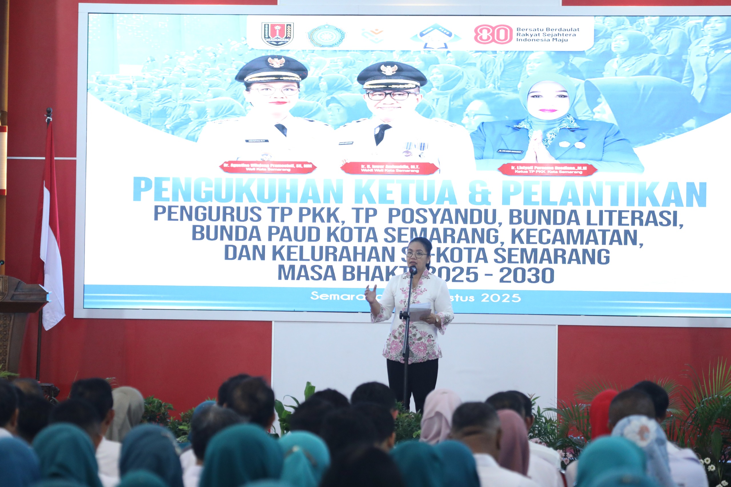 Walikota Semarang Tegaskan PKK Garda Terdepan Peningkatan Kualitas Hidup Masyarakat