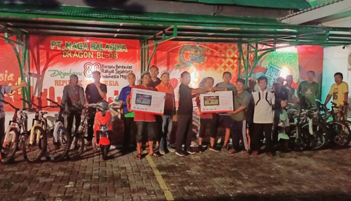 Kagok Meriah, PT Naga Baladika Tebar Hadiah Kemerdekaan RI ke-80