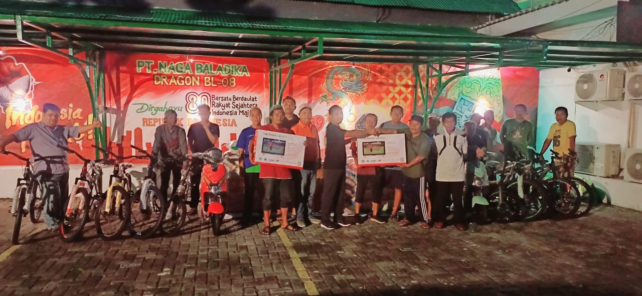 Kagok Meriah, PT Naga Baladika Tebar Hadiah Kemerdekaan RI ke-80