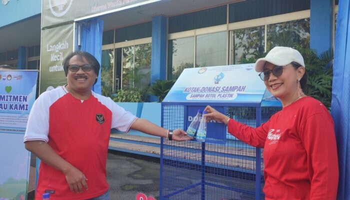 PDAM Tirta Moedal Luncurkan Kotak Donasi Botol Plastik, Inovasi Kumpulkan Sampah dari Perkantoran