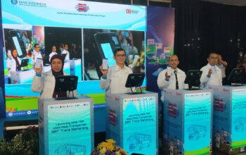 Kini Bayar Tiket BRT Trans Semarang Lebih Mudah Pakai QRIS Tap