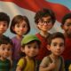 Poster film animasi Merah Putih One For All