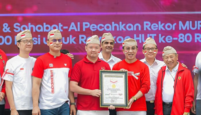 Indosat Pecahkan Rekor MURI Lewat 5.000 Puisi Sahabat AI Rayakan HUT ke-80 RI