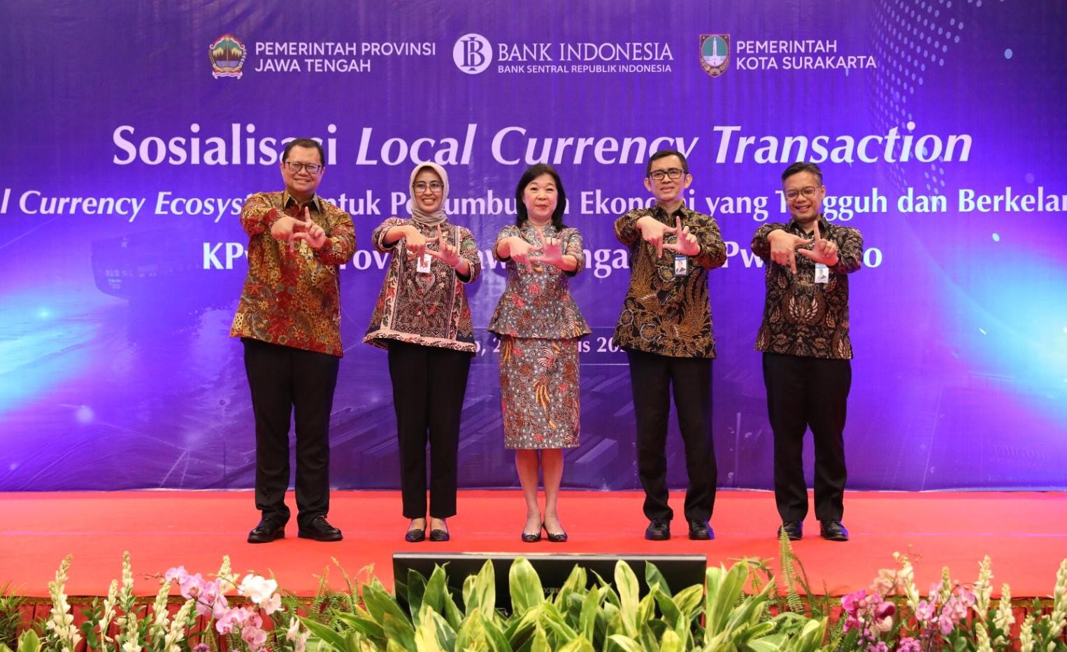 Bank Indonesia Perkuat Ekosistem Transaksi Mata Uang Lokal