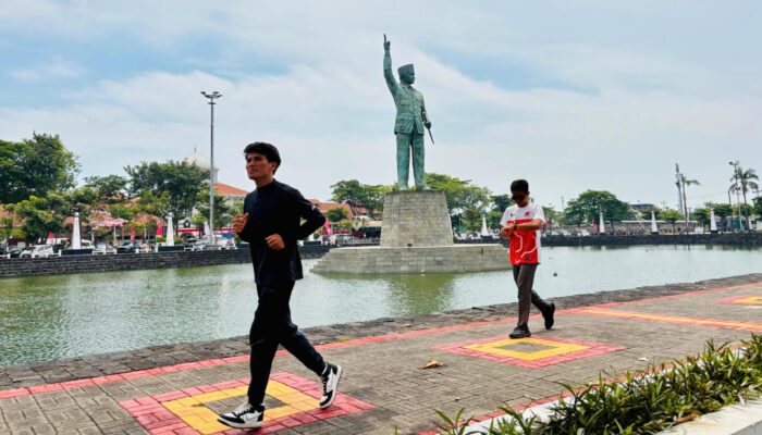 Polder Tawang Kini Dilengkapi Jogging Track, Ruang Publik Sehat di Ikon Kota Semarang