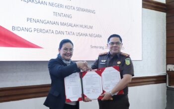 Pemkot Semarang Gandeng Kejaksaan Negeri Perkuat Tata Kelola Pemerintahan