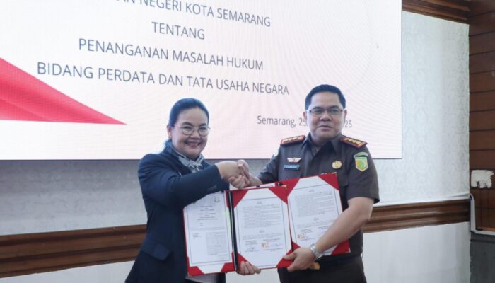 Pemkot Semarang Gandeng Kejaksaan Negeri Perkuat Tata Kelola Pemerintahan