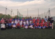 Pertamina Patra Niaga RJBT dan Jurnalis FC Gelar Laga Persahabatan Fun Mini Soccer