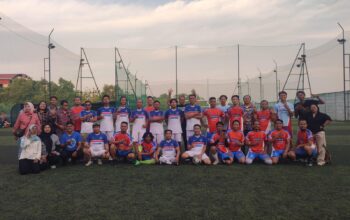 Pertamina Patra Niaga RJBT dan Jurnalis FC Gelar Laga Persahabatan Fun Mini Soccer