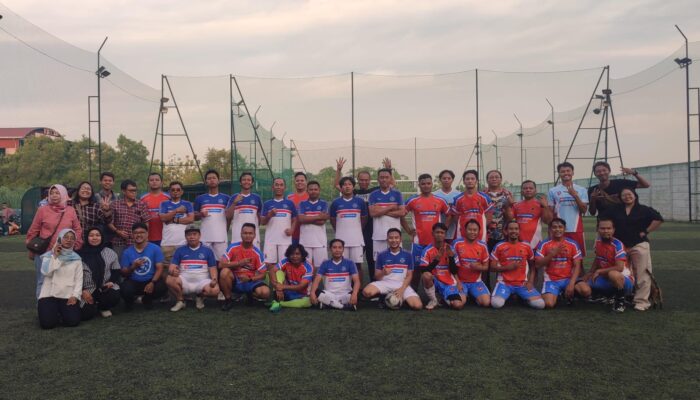 Pertamina Patra Niaga RJBT dan Jurnalis FC Gelar Laga Persahabatan Fun Mini Soccer