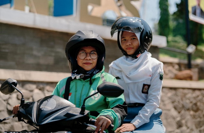 Kisah Srikandi Gojek Lidiah Riyanti, Pejuang Keluarga Lawan Beratnya Ujian Kehidupan