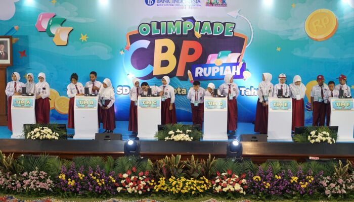 Bank Indonesia dan Dinas Pendidikan Kota Semarang Gelar Olimpiade CBP Rupiah 2025