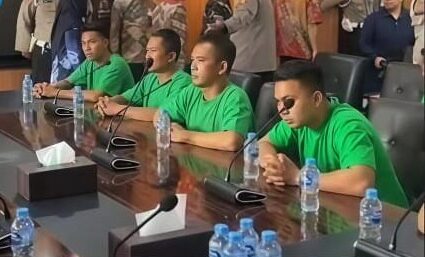 Sosok pelaku anggota Brimob tabrak ojol