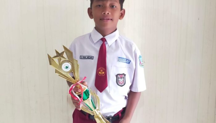 Murid SDN Sampangan 01 Sabet Juara 1 Lomba Azan-Iqomah, Dari Kebiasaan Salat Berjamaah di Sekolah
