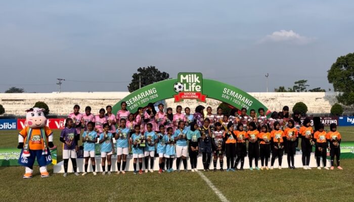 SDN Sendangmulyo 04 Menangi MilkLife Soccer Semarang 2025 KU-12, SDN Klepu 03 Hattrick Juara KU-10