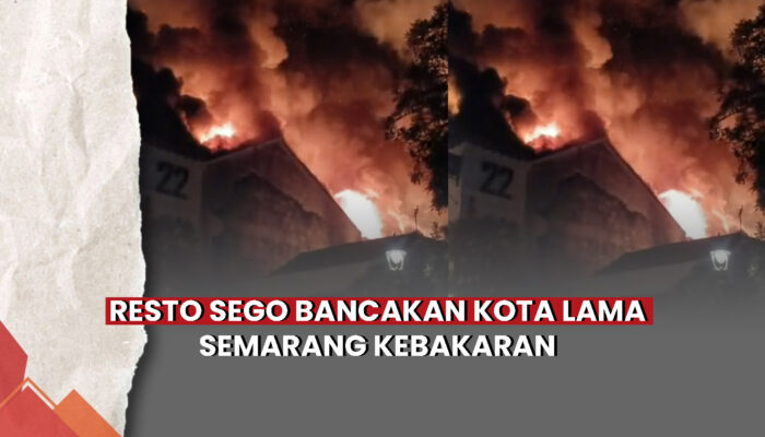 Video Resto Sego Bancakan Semarang Kebakaran, Lantai 2 Ludes