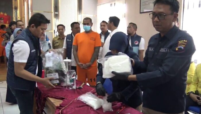 Polrestabes Semarang Ringkus Pengedar 5 Kg Sabu di Tembalang, Pelaku Terancam Hukuman Mati