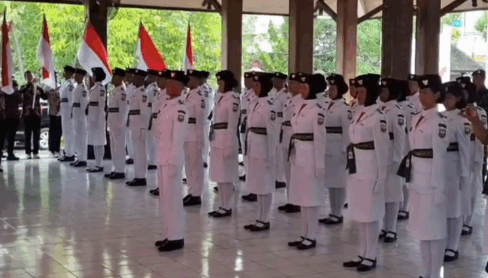 Tak Ada Titipan, 75 Paskibra Kabupaten Semarang 2025 Resmi Dikukuhkan