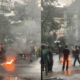Demo Memanas di Jateng Usai Driver Ojol Tewas Dilindas Rantis Brimob