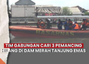 pemancing hilang di dam merah