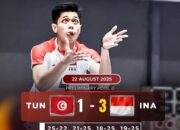 Usai Taklukkan Tunisia, Akankah Tim Voli Putra U21 Indonesia Raih Kemenangan Lagi Melawan Ukraina?
