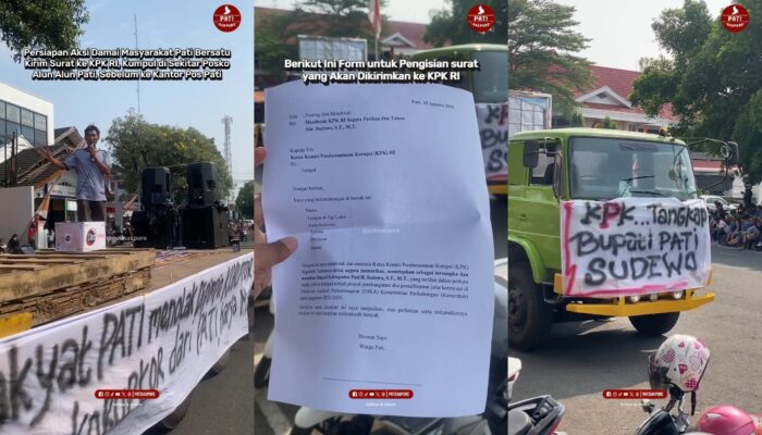 Warga Pati Kirim Ribuan Surat ke KPK, Desak Penetapan Bupati Sudewo Sebagai Tersangka