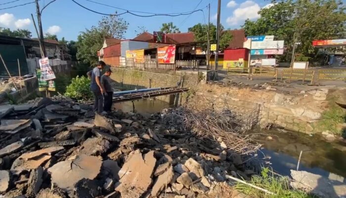 Proyek Penggantian Jembatan, Jalan MT Haryono Ungaran Ditutup 4 Bulan