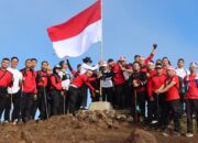 polres semarang // bendera merah putih